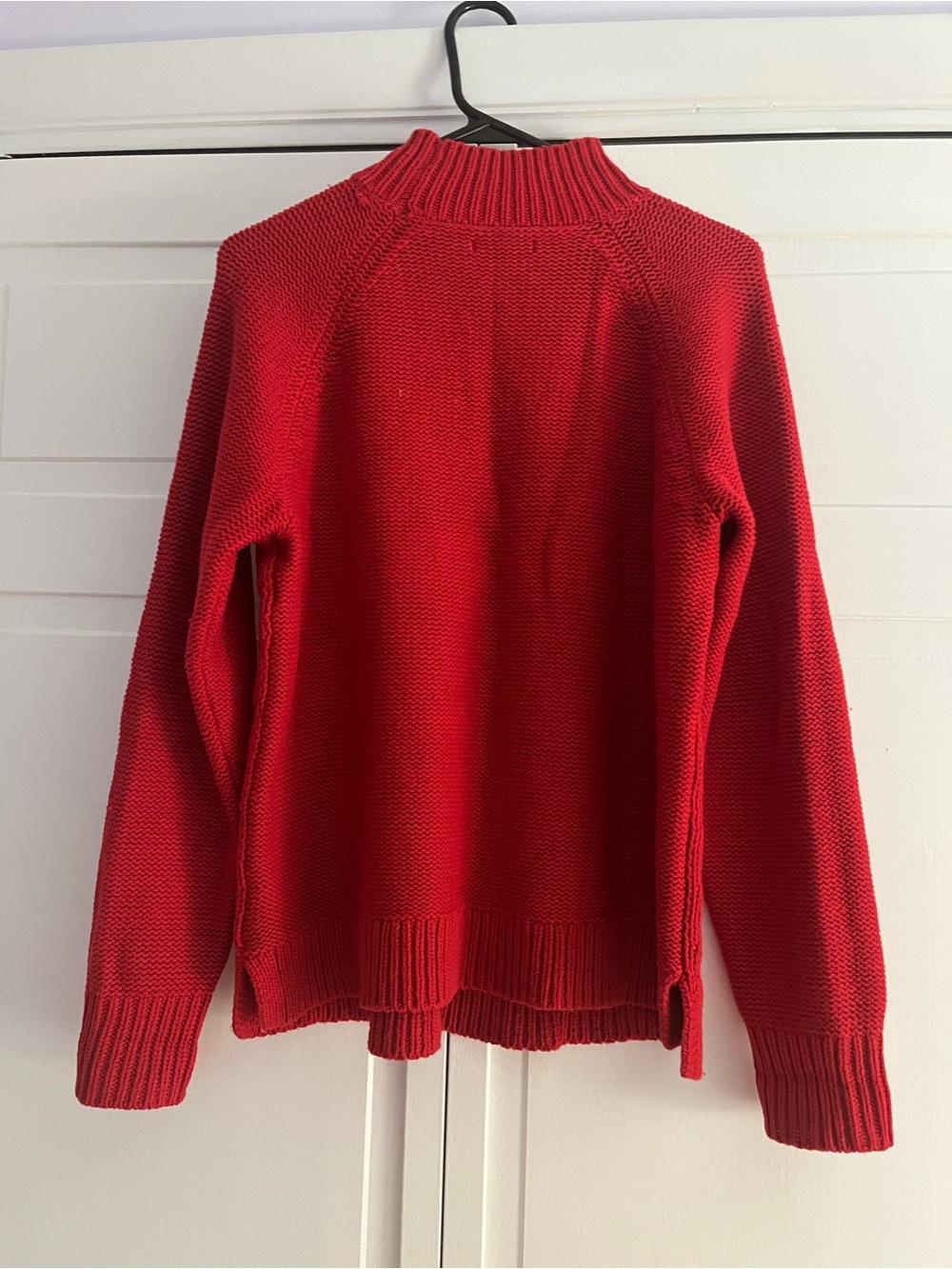 Chaps Red Knit Cowl Neck Sweater